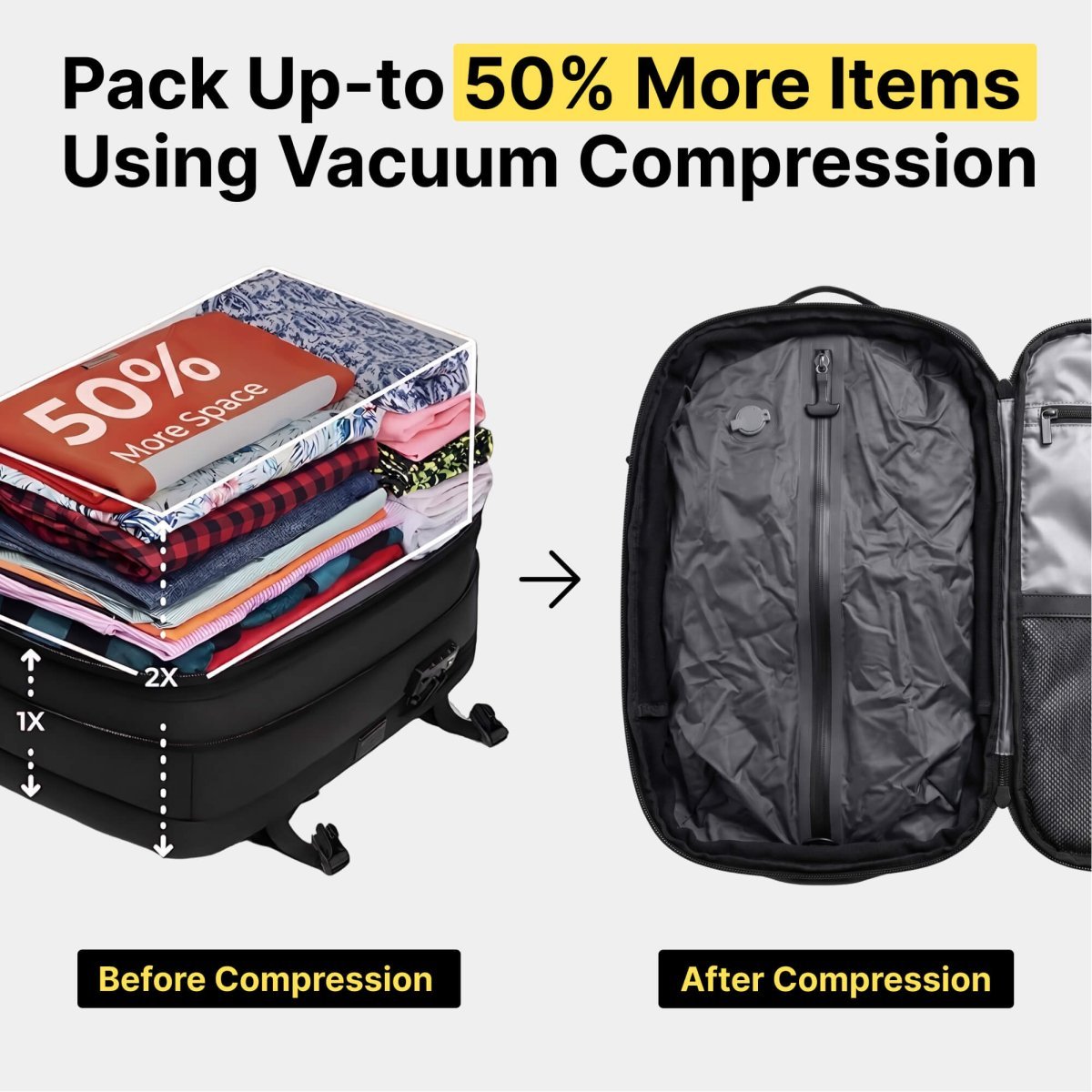 Air-Pro Backpack 50L (BUY 1 GET 1 FREE) - Image 5